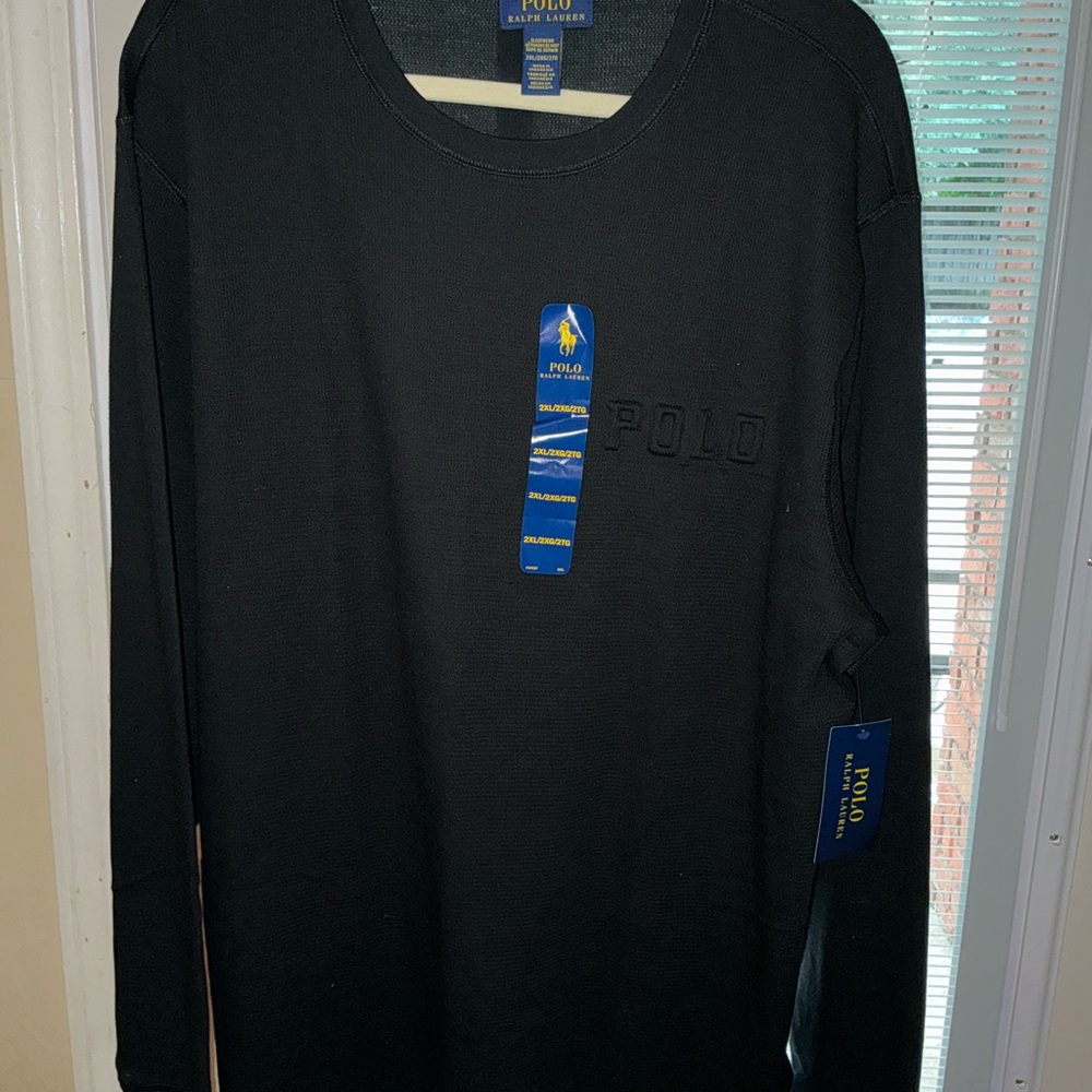 Polo Ralph Lauren Sleep Shirt Black Size XXL - Picture 2 of 12
